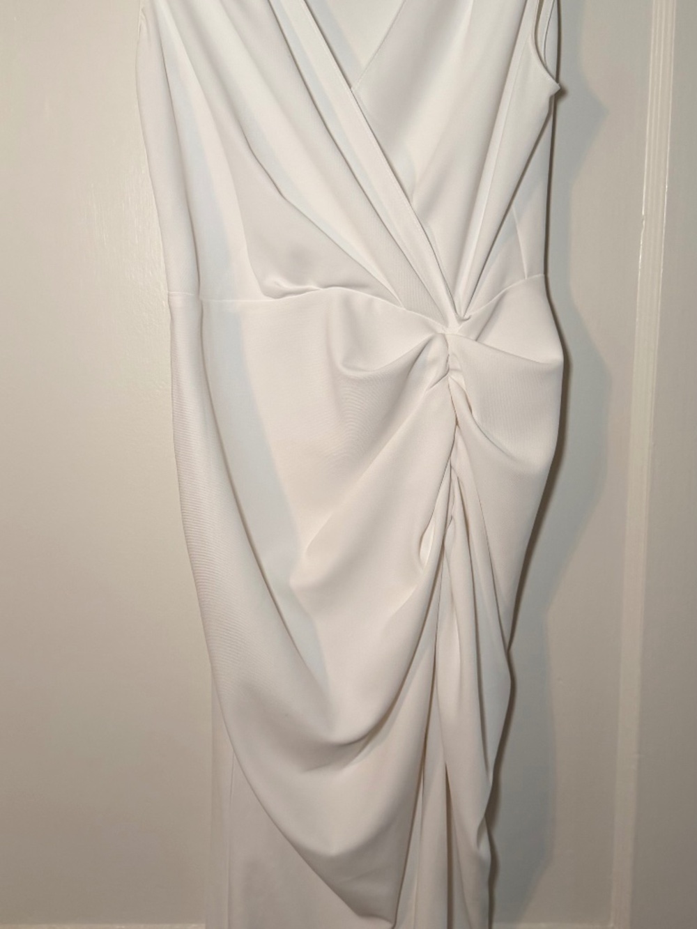 Amanda Uprichard white midi dress